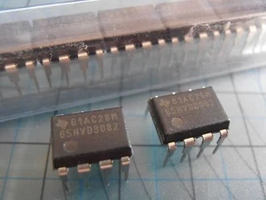 2PCS SN65HVD3082EP  Low-Power Half-duplex RS-485 Transceiver  65HVD3082 DIP8  TI - Picture 1 of 1