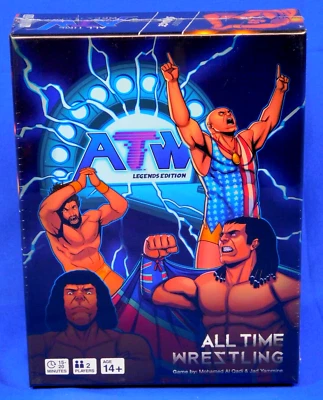 ATW ALL TIME WRESTLING LEGENDS EDITION GAME 2022 SEALED - Image 1 of 2