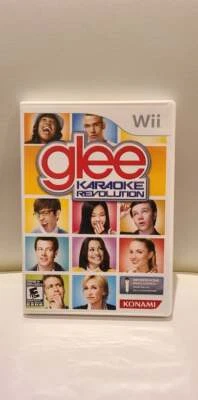 Glee Karaoke Revolution- Complete w/ Manual and Konami Microphone- Nintendo Wii  - Image 1 of 4