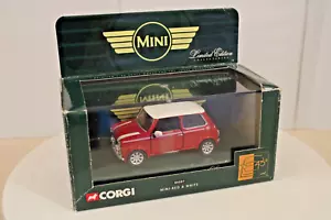 Corgi Mini Mania #04507 - BL/Rover Mini - Red / White - 40th Anniversary - 1:36s - Picture 1 of 9
