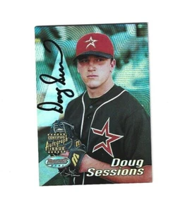 2002 Bowman's Best Blue #123 Doug Sessions AU AUTO RC HOUSTON ASTROS - Picture 1 of 1