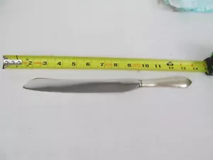 Coltello Vintage Web Manico Argento Sterling - Torta o Pane - Foto 1 di 3