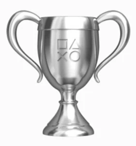 PS4 PS5 Trophy Service Trophy Silver "Sweatgummis" "Sneakitty" STRAY - Bild 1 von 3