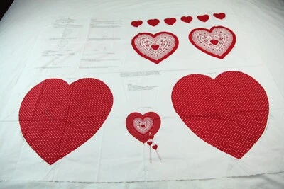 Panel colgante de pared VIP Cranston vintage años 90 corte corazón y costura San Valentín País Foto 1 de 4