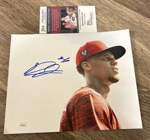 Kristian Campbell Signed Autographed 8x10 Photo Boston Red Sox Prospect JSA COA - Picture 1 of 2