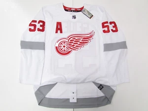 MORITZ SEIDER DETROIT RED WINGS AUTHENTIC ADIDAS REVERSE RETRO HOCKEY JERSEY - Picture 1 of 6