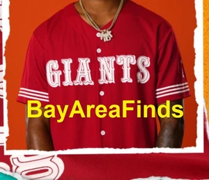 San Francisco Giants 2025 49ers Jersey sz Medium 9/13 SGA SF Forty Niners - Picture 1 of 1