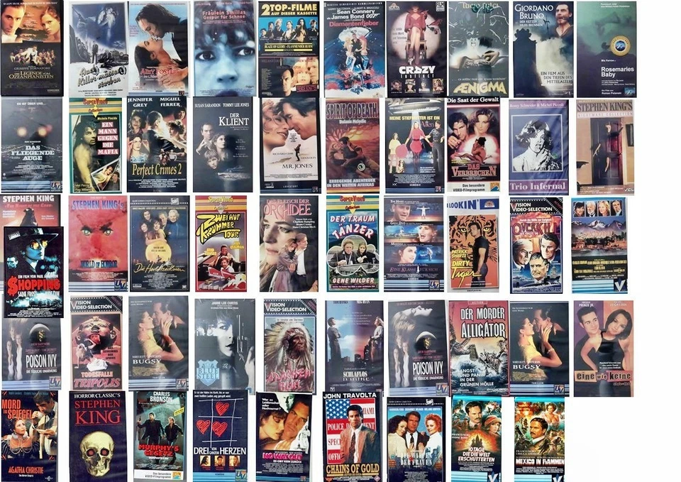 50 VHS Horror Thriller 11 OVP – VB – Preisvorschläge gern gesehen - Bild 1 von 4