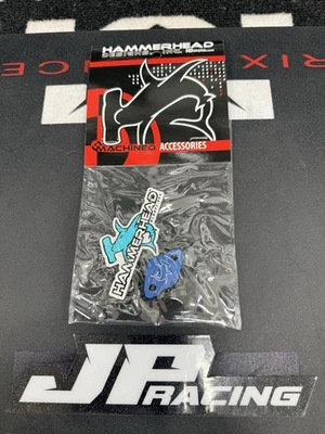 ¡NUEVO! Tapa de cilindro maestro de freno trasero YZ250 Hammerhead Designs azul, 36-0221-00-20 Foto 1 de 4