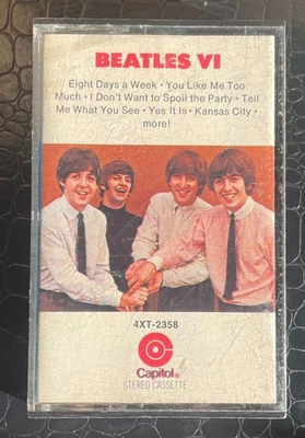 THE BEATLES BEATLES IV VG+ Capitol (4XT-2358) CASSETTE TAPE Dizzy Miss Lizzie - Image 1 of 4
