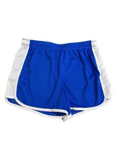 Justice Girls Shorts Size 16 Blue, Logo Elastic Waist - Picture 1 of 4
