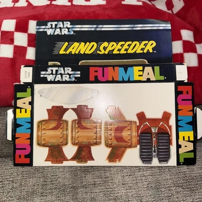 Star Wars Burger Chef 1978 Land Speeder Fun Meal Box EARLY MERCH RARE - Image 1 of 3