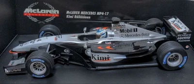 McLaren Mercedes MP4-17 2002 Kimi Raikkonen 1/18 Scale Model Car - Photo 1/4