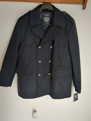 Vince Camuto Men's Navy Wool Peacoat Size XL TG - Image 1 of 4
