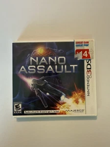 RAR Nano Assault Nintendo 3DS Factory Sealed Y-FOLDS Brandneu - Bild 1 von 4