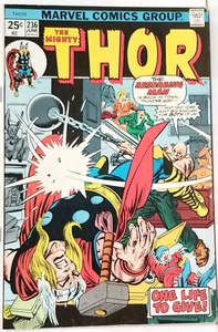 THOR #236 - GIUGNO 1975 - VF++ - GRADO SUPERIORE BRONZE AGE MARVEL - "ABSORBING MAN" - Foto 1 di 4