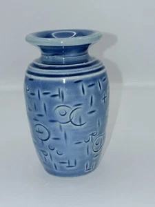 Ted Juve Olaf 3,5 in Vase Wallowa County ODER Kunstkeramik glasiert blau - Bild 1 von 4