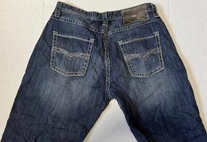 ROCK & ROLL COWBOY Tuf Cooper Competition - Mens Looser Semi Taper Jeans - 33x36 - Picture 1 of 7