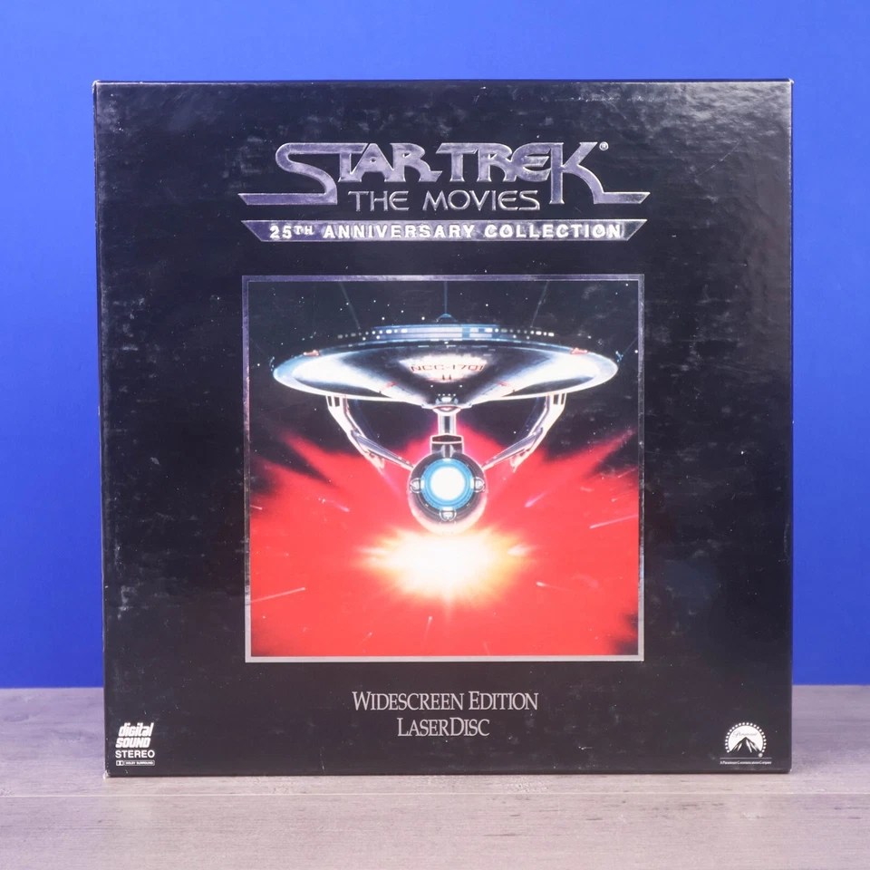STAR TREK: THE MOVIES 25TH ANNIV COLLECTION - WIDESCREEN ED LASERDISC - Image 1 of 1
