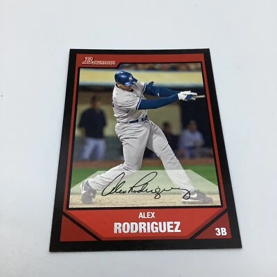 2007 Bowman Alex Rodriguez Base New York Yankees #200 - Image 1 of 3