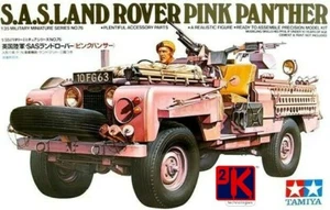 Tamiya 35076 - S. A. S. Land Rover Rose Panthère 1/35 Echelle Modèle Kit - à - Foto 1 di 10