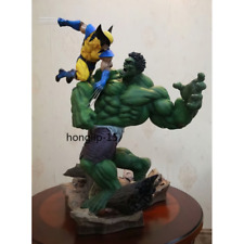 Marvel Hulk VS Wolverine 13'' PVC Figure Model Statue Toy Collection in Spots