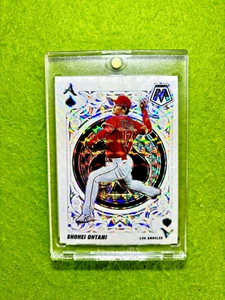 Shohei Ohtani ACES MOSAIC SILVER PRIZM CARD ANGELS SP 2022 Panini Mosaic DODGERS - Picture 1 of 24