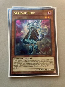 Yu-Gi-Oh! Spright Blue OP21-EN001 Ultimate Rare NM same day ship fast & secure - Picture 1 of 1