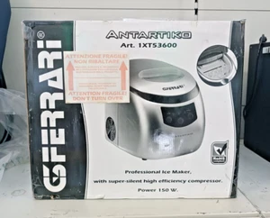 G Ferrari Macchina del Ghiaccio Antartiko Acciaio Professionale 150W - Foto 1 di 3