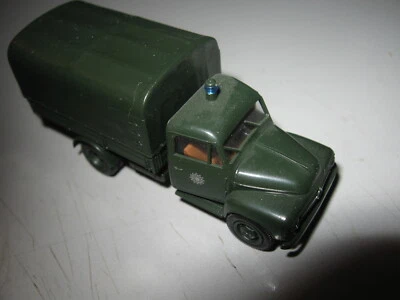 Borgward B 511 LKW mit Plane "Polizei". (Brekina Modell 1: 87 in OVP) - Image 1 of 4