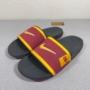 Nike USC Trojans Offcourt Recovery Slides Size Mens 9 FN4483-600 - Picture 1 of 6