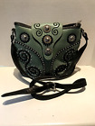 MONTANA WEST Purse Studded Rhinestone Concealed Carry Handbag Bling GREEN