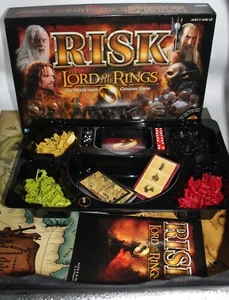 Juego de mesa RISK El Señor de los Anillos La Conquista de la Tierra Media 2002 Parker completo - Imagen 1 de 18