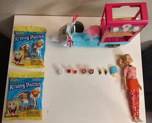 Barbie® Bistro Cart w/ Barbie Bistro Delivery Doll Playset - Picture 1 of 12