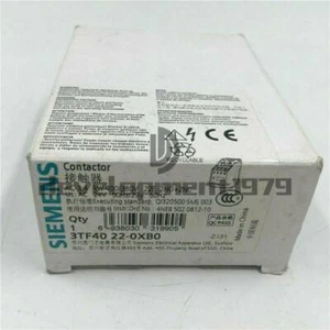 1PCS SIEMENS 3TF4022-0XB0 3TF40 22-0XB0 AC Contactor New in box - Picture 1 of 2
