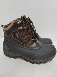 TAMARACK THINSULATE 400GRAMS BROWN LEATHER WATERPROOF HIKING WINTER ANKLE MENS 8 - Picture 1 of 5