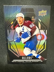 22-23 UD Allure Hockey Black Rainbow 27 Gabriel Landeskog