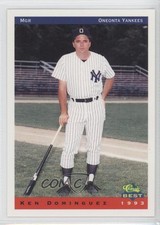 1993 Classic Best Oneonta Yankees Ken Dominguez #27