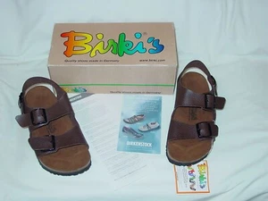 MENS WOMENS UNISEX UPSCALE BIRKENSTOCK BIRKIS GERMAN SANDALS BUCKLE STRAP L11 M9 - Picture 1 of 11