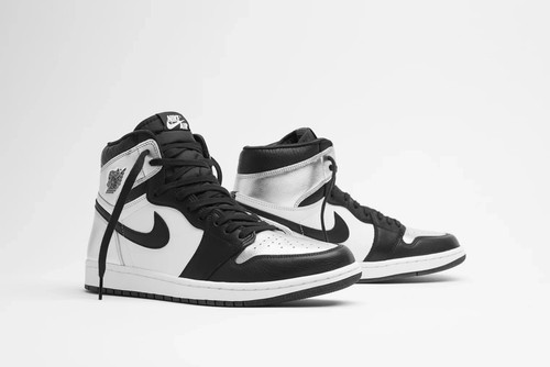 Air Jordan 1 Retro High Silver Toe CD0461 001 donna taglia 11 5 uomo taglia 10