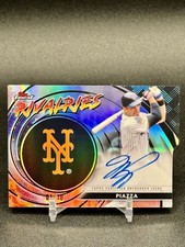2023 Topps Finest Mike Piazza Rivalries Autograph 1/10