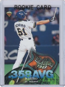 ICHIRO SUZUKI ROOKIE CARD 1999 BBM Japan $$ Baseball RC Orix Blue Wave MARINERS! - Picture 1 of 2