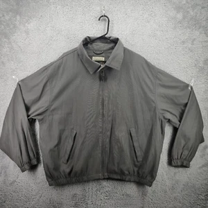 Vintage Jacket Northwest Territory Men XL Gray Full Zip Collared Softshell Lined - Picture 1 of 10