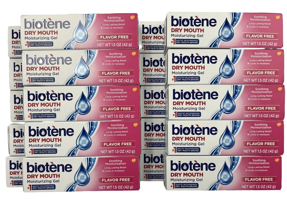 GEL BIOTENO boca seca 1,5 oz (20 tubos) sin sabor ^^ Foto 1 de 1