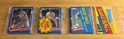 1991 Pack Nolan Ryan Rangers Craig Worthington Orioles Mike Sharperson Dodgers - Image 1 of 2