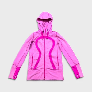 Chaqueta Lululemon Stride París Rosa Mujer Talla 6 Cremallera Completa Deportes Atlética Sudadera con Capucha - Imagen 1 de 9