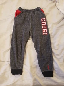 Vintage Retro Coogi Youth Gray & Red Sweat Pants Size 7 w/front & back pockets - Picture 1 of 6