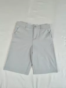 Under Armour Junior’s Gray Golf Shorts Sz YLG NWT - Picture 1 of 8