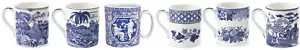 Spode Blue Room Fine Earthenware Coffee & Tea 16 Oz - Blue/White - Picture 1 of 12