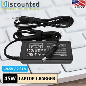 45W AC Adapter Charger Power Cord For Dell Inspiron 15-7568 2-in-1 Laptop - Picture 1 of 8